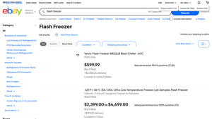 Ultra-Low Temperature Freezer - Key Product