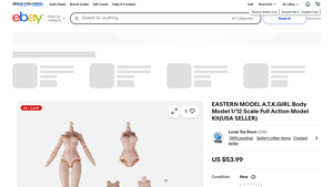 Eastern Model - A.T.K. Girl Body Model 1/12 Scale Full Action Kit