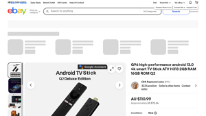 G96 - High-Performance Android 13.0 4K Smart TV Stick