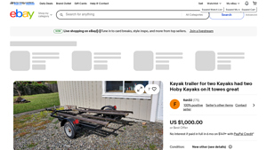 Hoby - Kayak Trailer for Two
