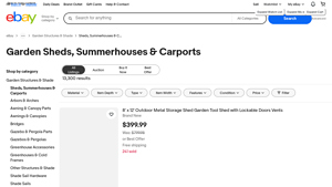 eBay - Garden Sheds & Carports