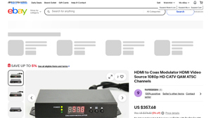 HDMI to Coax Modulator - 1080p HD