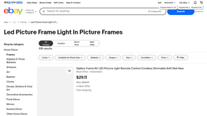 eBay - LED Picture Frame Light
