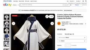 Jujutsu Kaisen - Ryomen Sukuna Cosplay Costume
