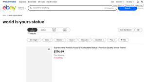 Scarface - The World Is Yours Collectible Statue