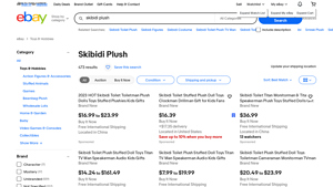 Skibidi - Plush Toys