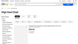 eBay - High Heel Chair