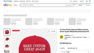PARAZON - Custom Embroidered MAGA Baseball Dad Hat