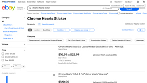 Chrome Hearts - Stickers