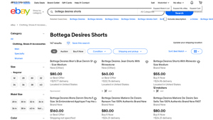 Bottega Desires - Men's Denim Shorts