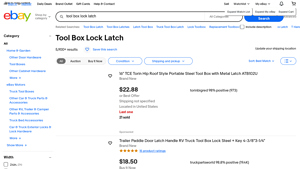 Tool Box Lock Latch - Essential Storage Solution