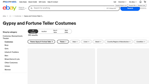 eBay - Gypsy and Fortune Teller Costumes