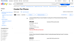 eBay - Phone Coolers