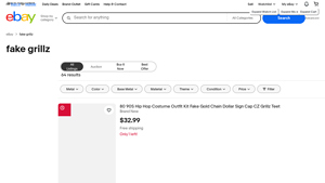 eBay - Fake Grillz