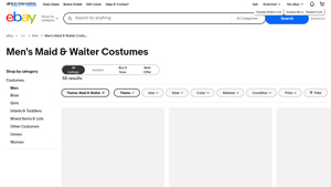eBay - Fantasias Masculinas e Uniformes