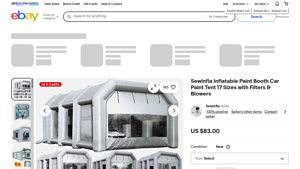 Sewinfla - Inflatable Paint Booth