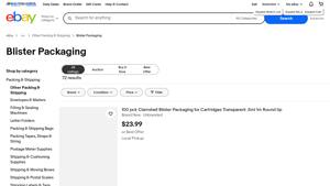 eBay - Blister Packaging Supplies