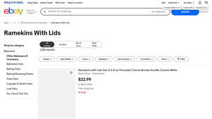 Ramekins - Various Sizes & Materials