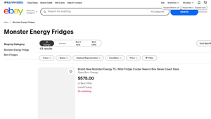 Monster Energy - Fridges for Sale