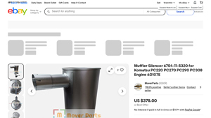 MoverParts - Muffler Silencer 6754-11-5320