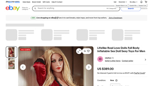 Lifelike - Full Body Inflatable Sex Doll