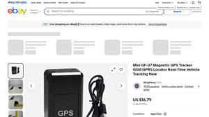 Mini GF-07 - Magnetic GPS Tracker