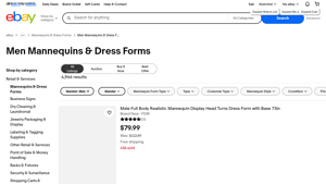 Roxy Display - Full Body Male Mannequin