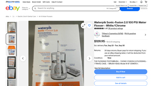 Waterpik - Sonic-Fusion 2.0 Water Flosser
