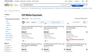 Off White - Keychain