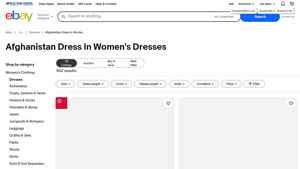 Afghanistan Dress - Women's Traditional Wear