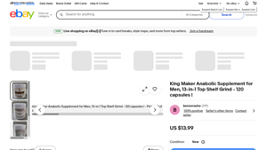 King Maker - Anabolic Supplement for Men