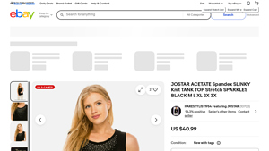 JOSTAR - Slinky Knit Tank Top