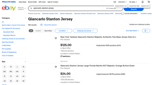 Giancarlo Stanton Jersey - eBay