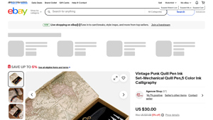 Agenow - Vintage Punk Quill Pen Ink Set