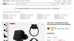 Fake/Prop - Ankle Monitor