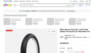 PRO+ - 20 x 3.00 Slick Tire