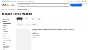 Top-O-Matic - T2 Cigarette Rolling Machine