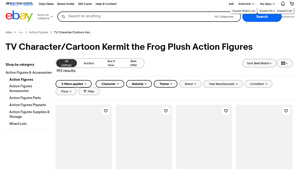 Disney - Kermit the Frog Plush Action Figure