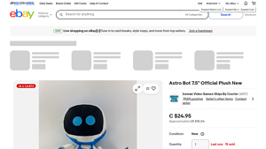 Astro Bot - Official Plush