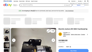 CNGSE39 - Electric Motors DC & AC Fractional HP