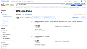 Elf Snoop Dogg - Plush Toys & Ornaments