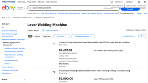 Laser Welding Machines - Handheld, Fiber, and Multi-Functional