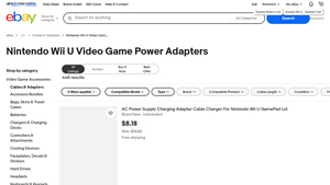 Nintendo - Wii U Power Adapters