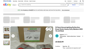 GreenLighting - 10 Pack Reflective Road Studs