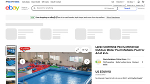 EJIA - Large Inflatable Swimming Pool
