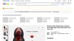 Wireless Male Masturbator - Penis Massager