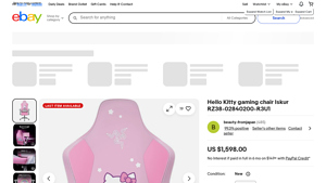 Hello Kitty - Gaming Chair Iskur RZ38-02840200-R3U1