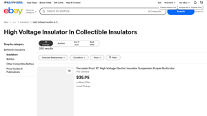 eBay - High Voltage Insulators