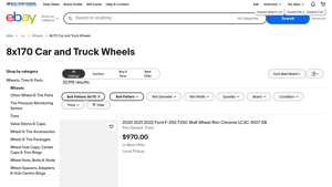 eBay - 8x170 Car and Truck Wheels