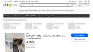 SAMA - IM01 Pro G Micro ATX Mid Tower Case